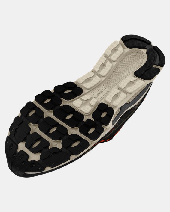 Unisex UA HOVR™ Infinite 3 Camo Running Shoes, Black, pdpMainDesktop image number 4